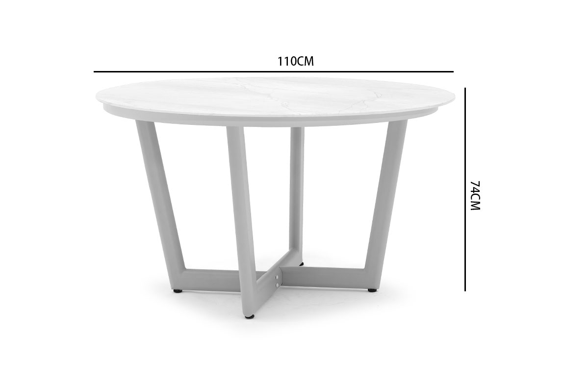 CLUB round dining table